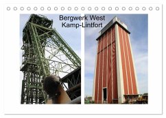 Bergwerk West Kamp-Lintfort (Tischkalender 2025 DIN A5 quer), CALVENDO Monatskalender - Calvendo;Daus, Christine