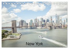 New York (Tischkalender 2025 DIN A5 quer), CALVENDO Monatskalender - Calvendo;Blaschke, Philipp