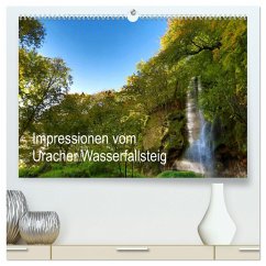 Impressionen vom Uracher Wasserfallsteig (hochwertiger Premium Wandkalender 2025 DIN A2 quer), Kunstdruck in Hochglanz