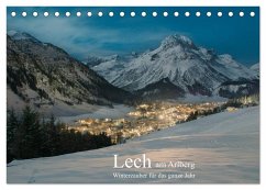 Lech am Arlberg - Winterzauber für das ganze Jahr (Tischkalender 2025 DIN A5 quer), CALVENDO Monatskalender - Calvendo;Männel - studio-fifty-five, Ulrich