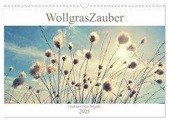 Wollgraszauber (Wandkalender 2025 DIN A3 quer), CALVENDO Monatskalender