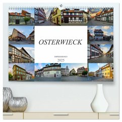 Osterwieck Impressionen (hochwertiger Premium Wandkalender 2025 DIN A2 quer), Kunstdruck in Hochglanz