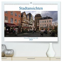 Stadtansichten, Linz am Rhein die bunte Stadt (hochwertiger Premium Wandkalender 2025 DIN A2 quer), Kunstdruck in Hochglanz - Calvendo;Thiemann, Detlef