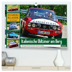 Italienische Oldtimer am Berg (hochwertiger Premium Wandkalender 2025 DIN A2 quer), Kunstdruck in Hochglanz - Calvendo;Laue, Ingo