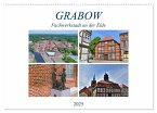 Grabow - Fachwerkstadt an der Elde (Wandkalender 2025 DIN A2 quer), CALVENDO Monatskalender