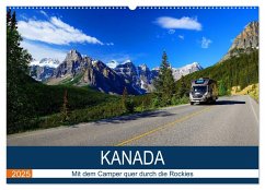 KANADA Mit dem Camper quer durch die Rockies (Wandkalender 2025 DIN A2 quer), CALVENDO Monatskalender - Calvendo;Pfaff, Hans-Gerhard