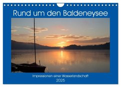 Rund um den Baldeneysee (Wandkalender 2025 DIN A4 quer), CALVENDO Monatskalender