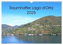 Traumhafter Lago d'Orta (Wandkalender 2025 DIN A3 quer), CALVENDO Monatskalender - Calvendo;Konkel, Christine