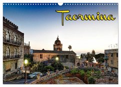 Taormina zur blauen Stunde (Wandkalender 2025 DIN A3 quer), CALVENDO Monatskalender - Calvendo;Schneider, Jens