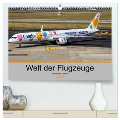 Welt der Flugzeuge - Faszination Luftfahrt 2025 (hochwertiger Premium Wandkalender 2025 DIN A2 quer), Kunstdruck in Hochglanz