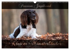 Passion Jagdhund - Kleiner Münsterländer (Wandkalender 2025 DIN A3 quer), CALVENDO Monatskalender