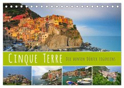 Cinque Terre - die bunten Dörfer Liguriens (Tischkalender 2025 DIN A5 quer), CALVENDO Monatskalender - Calvendo;Ratzer, Reinhold