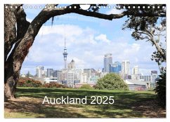 Auckland 2025 (Wandkalender 2025 DIN A4 quer), CALVENDO Monatskalender