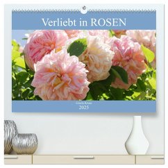 Verliebt in Rosen (hochwertiger Premium Wandkalender 2025 DIN A2 quer), Kunstdruck in Hochglanz - Calvendo;Kruse, Gisela