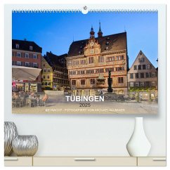 Tübingen - fotografiert von Michael Allmaier (hochwertiger Premium Wandkalender 2025 DIN A2 quer), Kunstdruck in Hochglanz - Calvendo;Allmaier, Michael