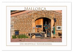 Mallorca, die reizvolle Sonneninsel (Wandkalender 2025 DIN A2 quer), CALVENDO Monatskalender