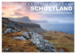Schottland: Der raue Norden Großbritanniens (Tischkalender 2025 DIN A5 quer), CALVENDO Monatskalender - Calvendo;Aust, Gerhard