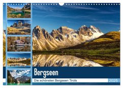 Tiroler Bergseen (Wandkalender 2025 DIN A3 quer), CALVENDO Monatskalender
