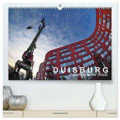 DUISBURG Facetten einer Stadt (hochwertiger Premium Wandkalender 2025 DIN A2 quer), Kunstdruck in Hochglanz