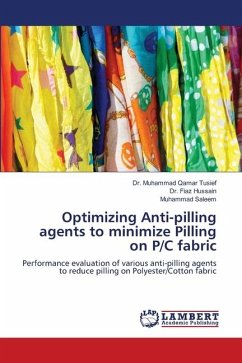 Optimizing Anti-pilling agents to minimize Pilling on P/C fabric - Tusief, Dr. Muhammad Qamar;Hussain, Dr. Fiaz;Saleem, Muhammad