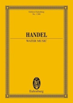 Cover Wassermusik für Orchester Studienpartitur