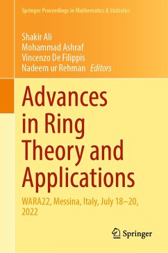 Advances in Ring Theory and Applications (eBook, PDF)