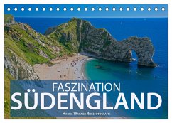 Faszination Südengland (Tischkalender 2025 DIN A5 quer), CALVENDO Monatskalender - Calvendo;Wagner, Hanna