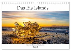 Das Eis Islands (Wandkalender 2025 DIN A4 quer), CALVENDO Monatskalender