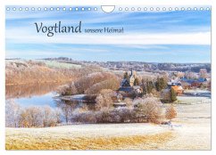 Vogtland - unsere Heimat (Wandkalender 2025 DIN A4 quer), CALVENDO Monatskalender - Calvendo;studio-fifty-five