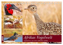 Afrikas Vogelwelt 2025 (Tischkalender 2025 DIN A5 quer), CALVENDO Monatskalender - Calvendo;Woyke, Wibke