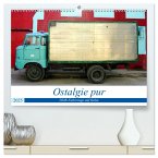 Ostalgie pur - DDR-Fahrzeuge auf Kuba (hochwertiger Premium Wandkalender 2025 DIN A2 quer), Kunstdruck in Hochglanz
