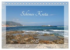 Schönes Kreta (Tischkalender 2025 DIN A5 quer), CALVENDO Monatskalender