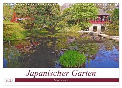 Japanischer Garten Leverkusen (Wandkalender 2025 DIN A3 quer), CALVENDO Monatskalender