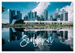 Singapur entdecken (Wandkalender 2025 DIN A2 quer), CALVENDO Monatskalender - Calvendo;Becker, Stefan