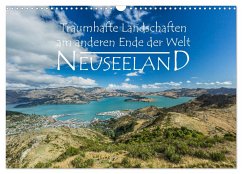 Neuseeland - Traumhafte Landschaften am anderen Ende der Welt (Wandkalender 2025 DIN A3 quer), CALVENDO Monatskalender