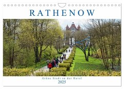 Rathenow - Grüne Stadt an der Havel (Wandkalender 2025 DIN A4 quer), CALVENDO Monatskalender - Calvendo;Frost, Anja