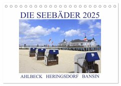Die Seebäder 2025 (Tischkalender 2025 DIN A5 quer), CALVENDO Monatskalender