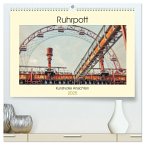 Ruhrpott - Kunstvolle Ansichten (hochwertiger Premium Wandkalender 2025 DIN A2 quer), Kunstdruck in Hochglanz