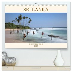 Sri Lanka Das Wunder Asiens (hochwertiger Premium Wandkalender 2025 DIN A2 quer), Kunstdruck in Hochglanz