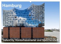 Hamburg. HafenCity, Kontorhausviertel und Speicherstadt. (Wandkalender 2025 DIN A2 quer), CALVENDO Monatskalender - Calvendo;Seethaler Fotografie, Thomas