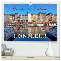 Honfleur - Bezauberndes Frankreich (hochwertiger Premium Wandkalender 2025 DIN A2 quer), Kunstdruck in Hochglanz