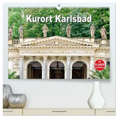 Kurort Karlsbad (hochwertiger Premium Wandkalender 2025 DIN A2 quer), Kunstdruck in Hochglanz - Calvendo;Schwarze, Nina