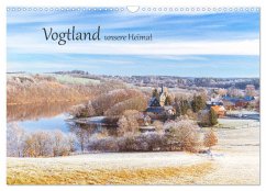 Vogtland - unsere Heimat (Wandkalender 2025 DIN A3 quer), CALVENDO Monatskalender