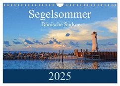 Segelsommer - Dänische Südsee (Wandkalender 2025 DIN A4 quer), CALVENDO Monatskalender