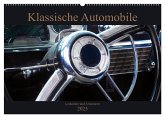 Klassische Automobile - Lenkräder und Armaturen (Wandkalender 2025 DIN A2 quer), CALVENDO Monatskalender