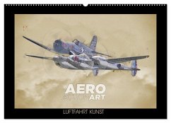 Aero Action Art - Luftfahrt Kunst (Wandkalender 2025 DIN A2 quer), CALVENDO Monatskalender - Calvendo;Delhanidis, Nick