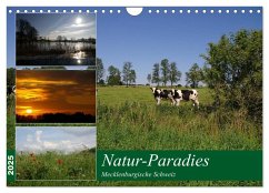 Natur-Paradies Mecklenburgische Schweiz (Wandkalender 2025 DIN A4 quer), CALVENDO Monatskalender