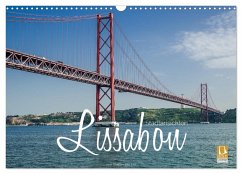 Lissabon Stadtansichten (Wandkalender 2025 DIN A3 quer), CALVENDO Monatskalender