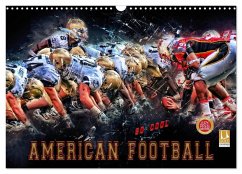 American Football - so cool (Wandkalender 2025 DIN A3 quer), CALVENDO Monatskalender