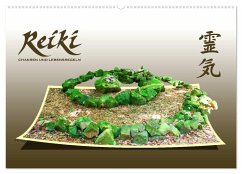 REIKI - Chakren und Lebensregeln (Wandkalender 2025 DIN A2 quer), CALVENDO Monatskalender